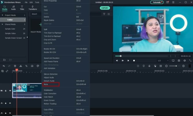 Use Filmora Video Editor to Remove Audio Noise